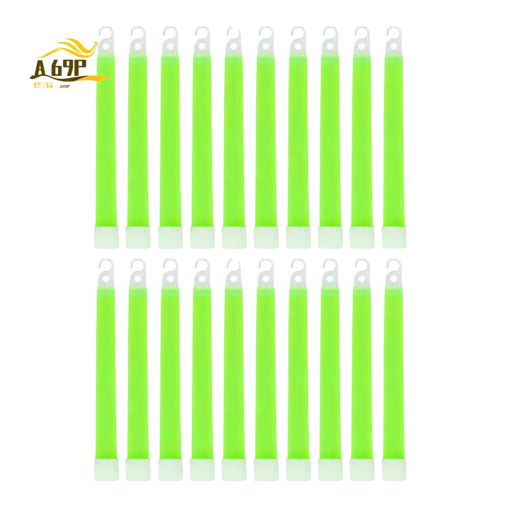 Glow Sticks Survival - مجموعة أدوات النجاة A69P-10Pcs، أعواد إضاءة