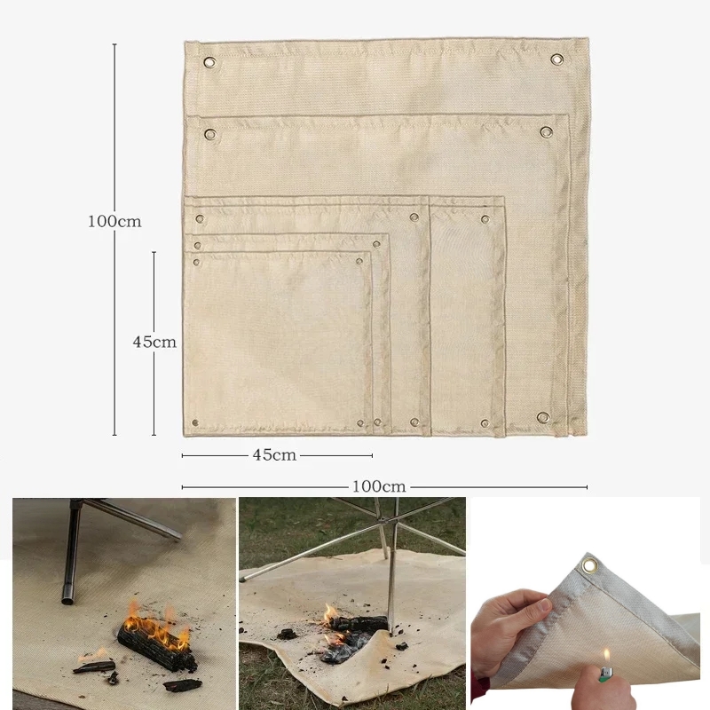 Outdoor Camping Blanket - بساط مقاوم للحريق للتخييم، بطانية مقاومة