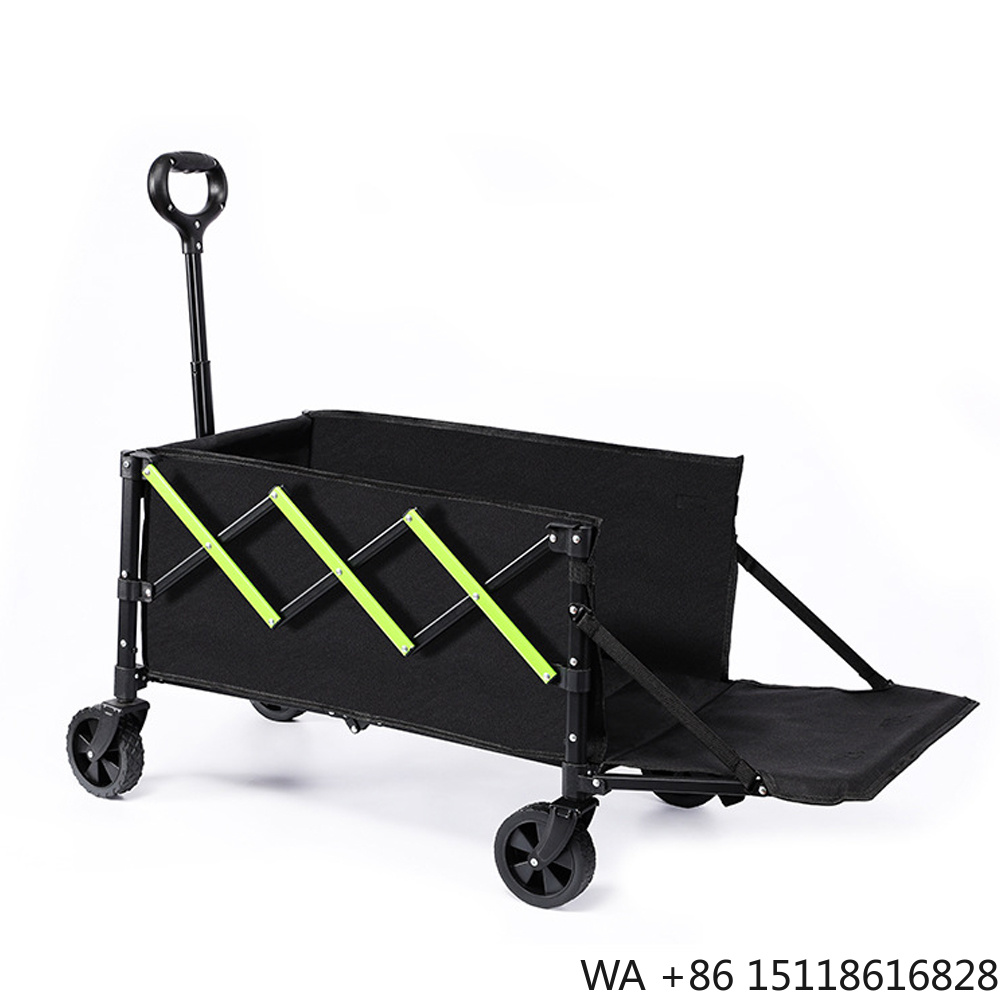 Outdoor Camping Trolley - عربة يدوية قابلة للطي متعددة الاستخدامات