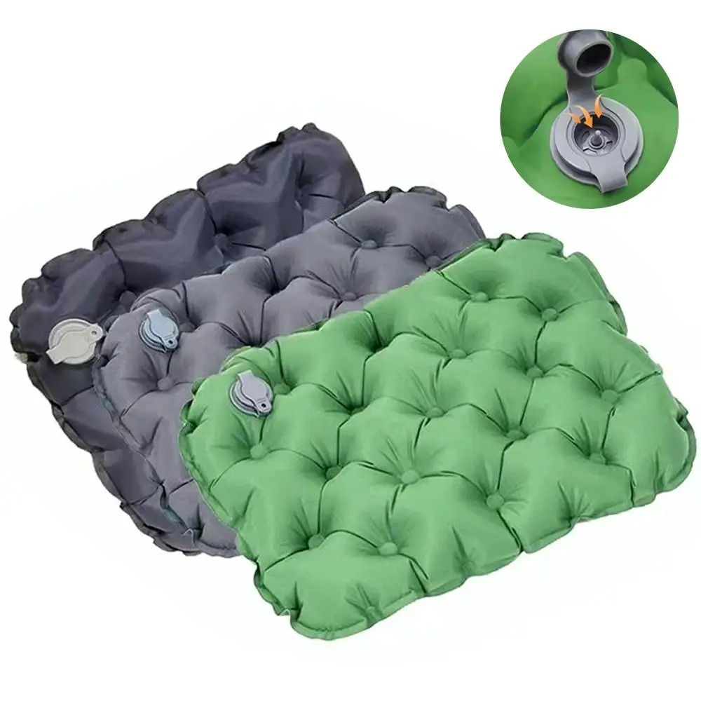 Outdoor Camping Quilt - وسادة هوائية محمولة قابلة للنفخ للتخييم