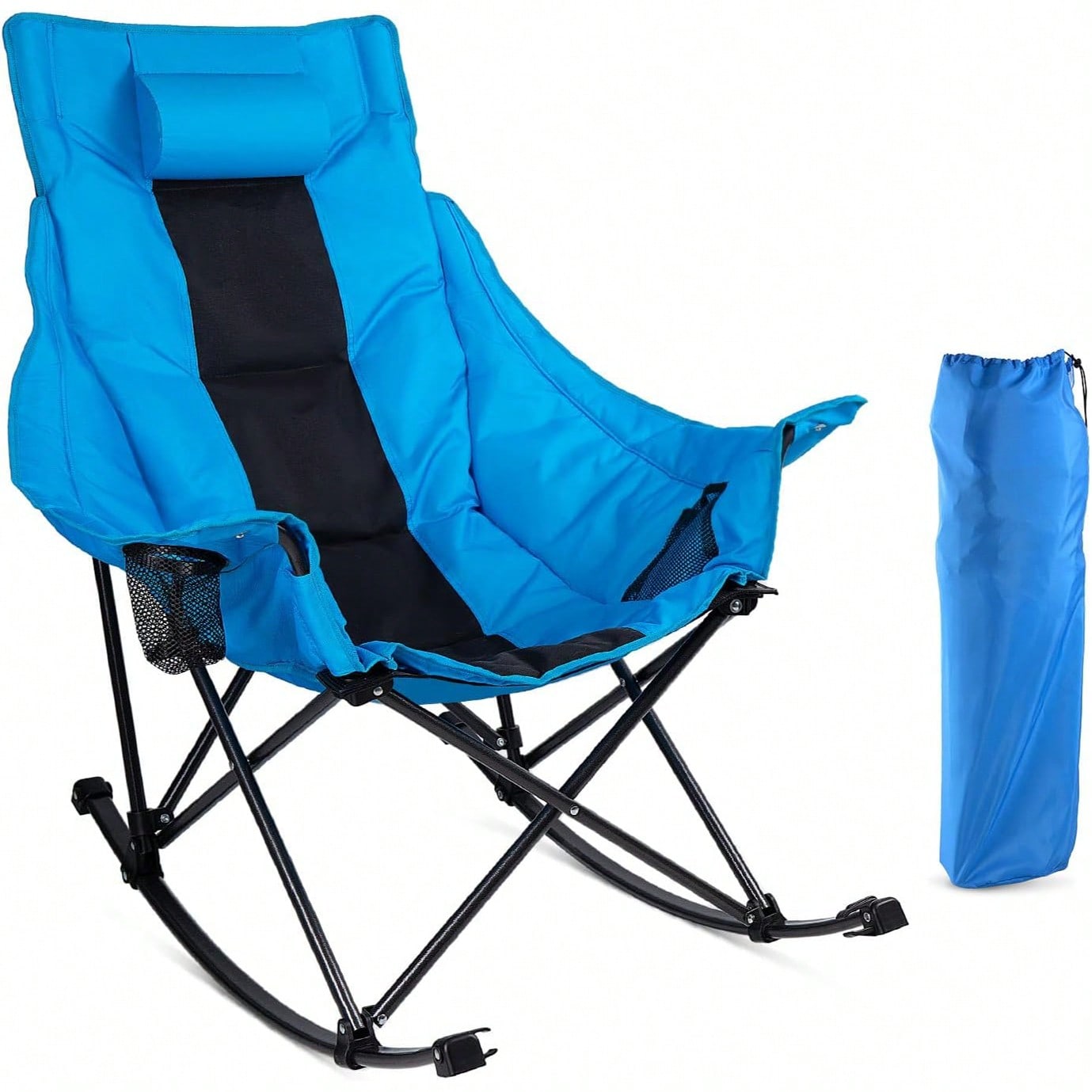 Outdoor Oversized Camping Chair - كرسي تخييم قابل للطي للاستخدام الخارجي
