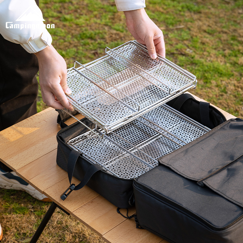 Outdoor Camping Folding Storage Box - صندوق تخزين قابل للطي متعدد الوظائف