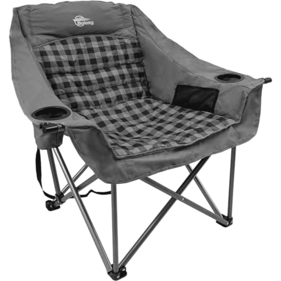 Outdoor Oversized Camping Chair - كراسي تخييم كبيرة الحجم للبالغين: كراسي