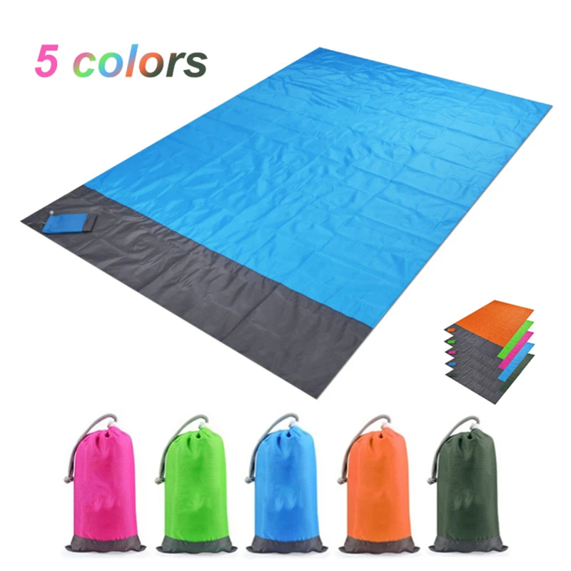 Outdoor Camping Quilt - سجادة نزهة قابلة للطي مقاومة للماء،
