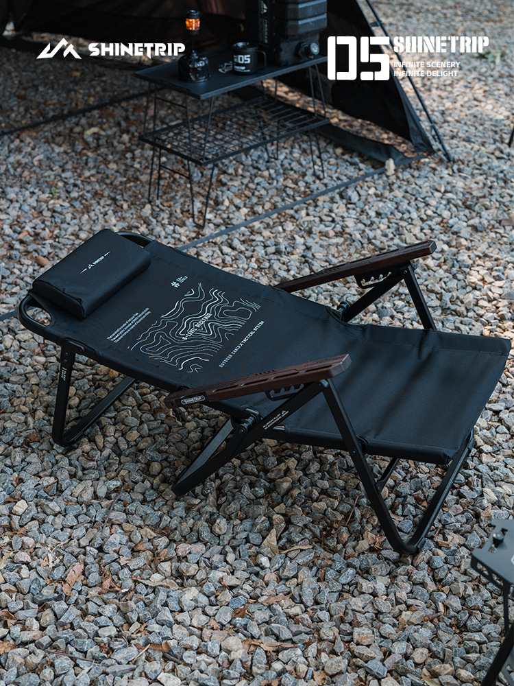 Outdoor Oversized Camping Chair - كرسي تخييم قابل للطي مع مسند