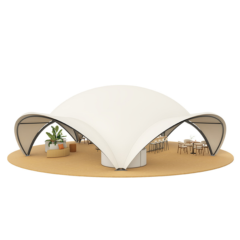 Outdoor Camping Exhibition - خيمة خارجية كبيرة بتصميم سحابي للظل،