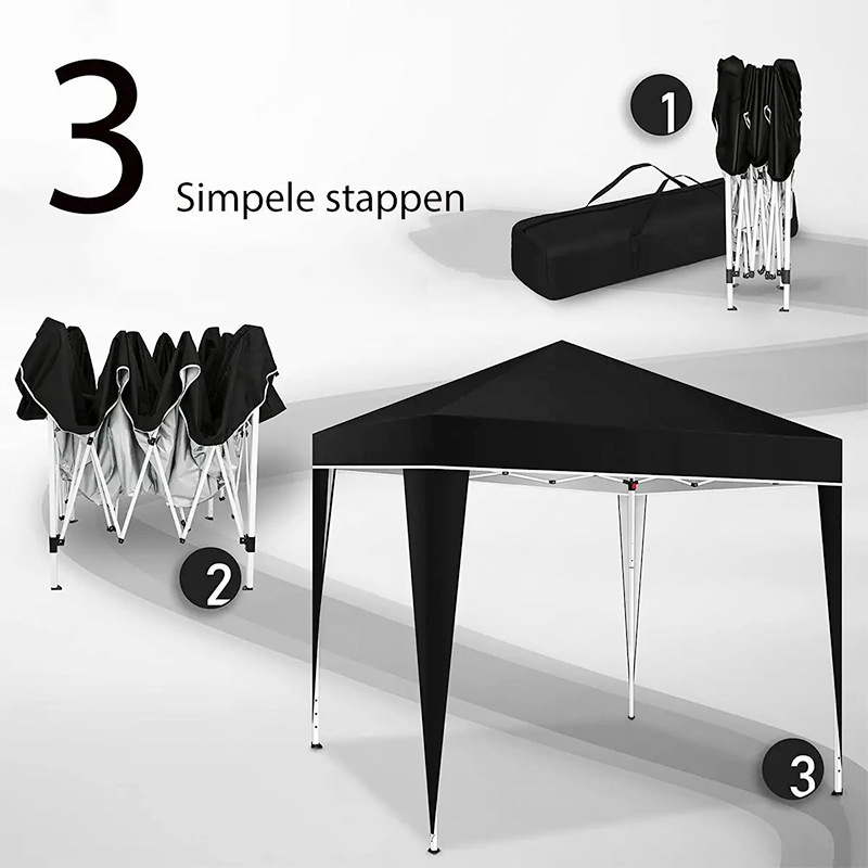 Outdoor Camping Exhibition - خيمة قابلة للطي بأربع زوايا 3×3