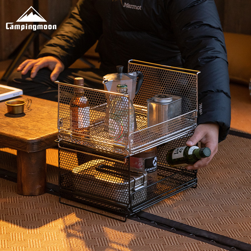 Outdoor Camping Folding Storage Box - صندوق تخزين قابل للطي متعدد الوظائف