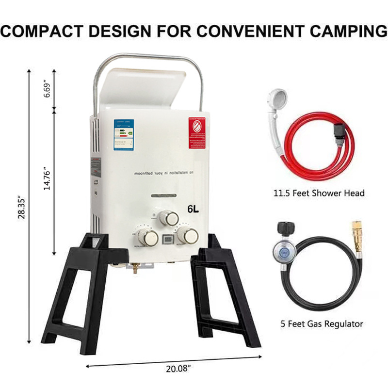Outdoor Camping Water Heater - نموذج جديد RV سخان مياه خارجي