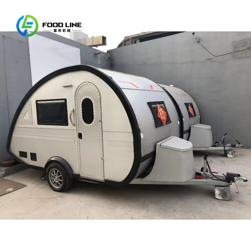 مقطورة تخييم محمولة مخصصة من ا - مراجعة Outdoor Camping Trailer وسعره