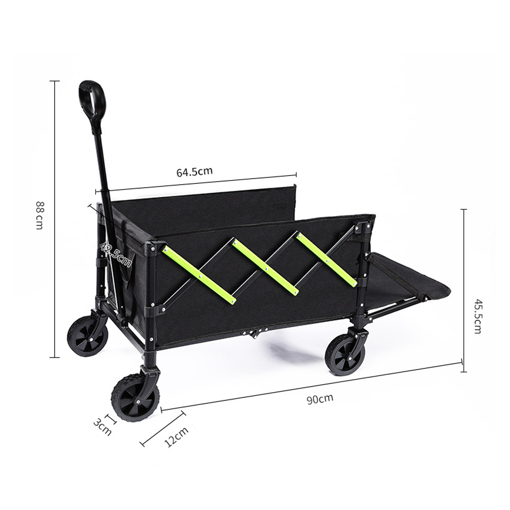 عربة يدوية قابلة للطي متعددة ا - مراجعة Outdoor Camping Trolley وسعره