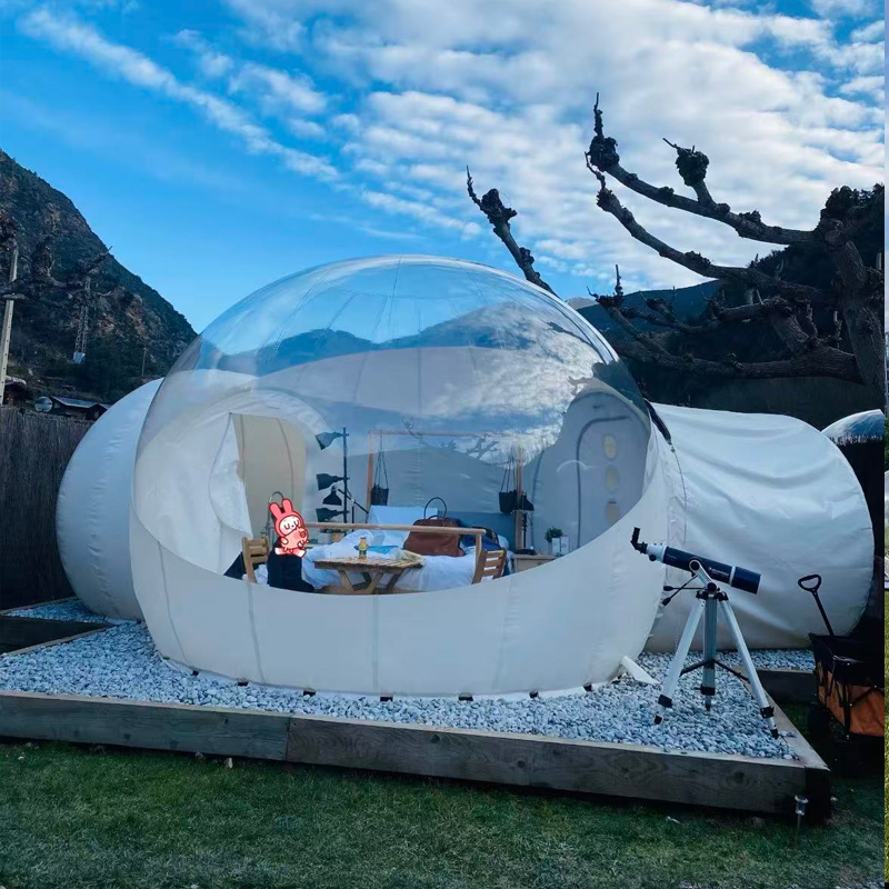 خيمة شفافة للمطاعم الخارجية، م - مراجعة Outdoor Camping Exhibition وسعره