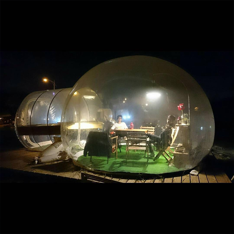خيمة شفافة للمطاعم الخارجية، م - مراجعة Outdoor Camping Exhibition وسعره
