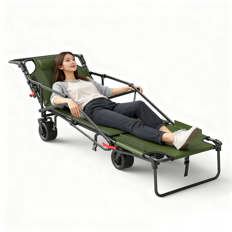 عربة تخييم قابلة للطي بعجلات م - مراجعة Outdoor Camping Trailer وسعره