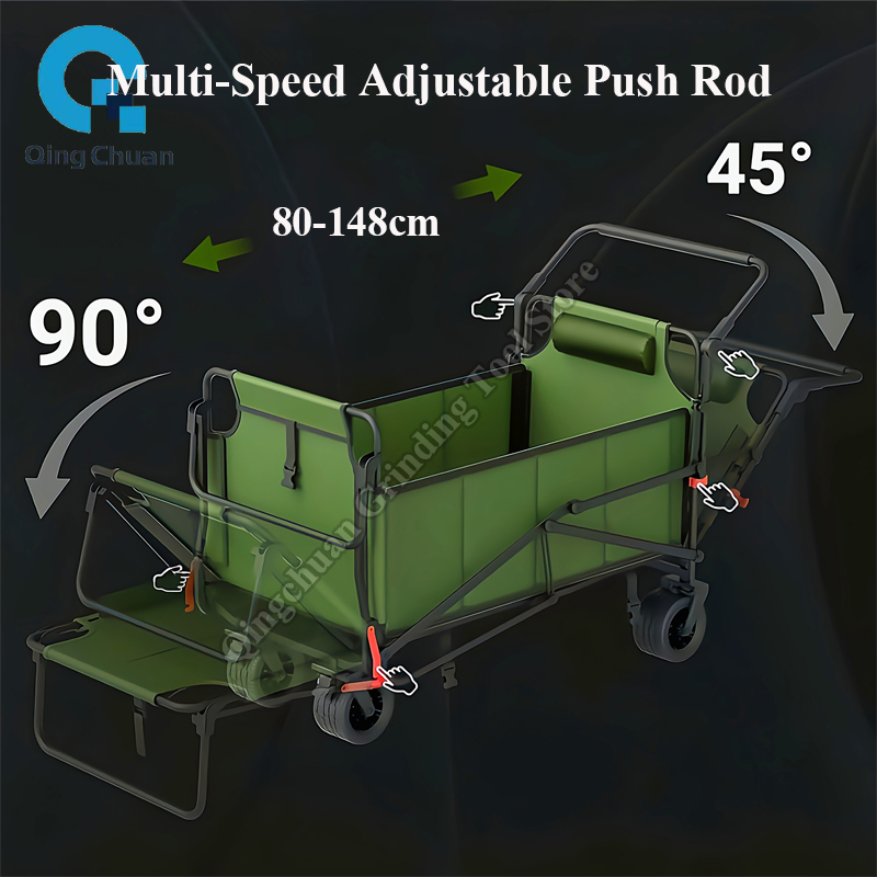 عربة تخييم متعددة الوظائف في ا - مراجعة Outdoor Camping Trailer وسعره