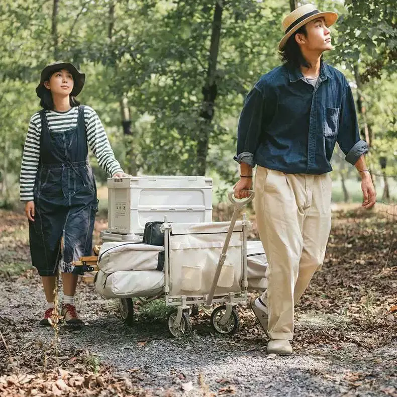 Naturehike-عربة تخييم ، سعة كب - مراجعة Outdoor Camping Trolley وسعره