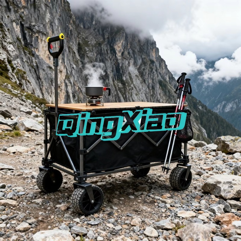 عربة تخييم كهربائية قابلة للطي - مراجعة Outdoor Camping Trolley وسعره