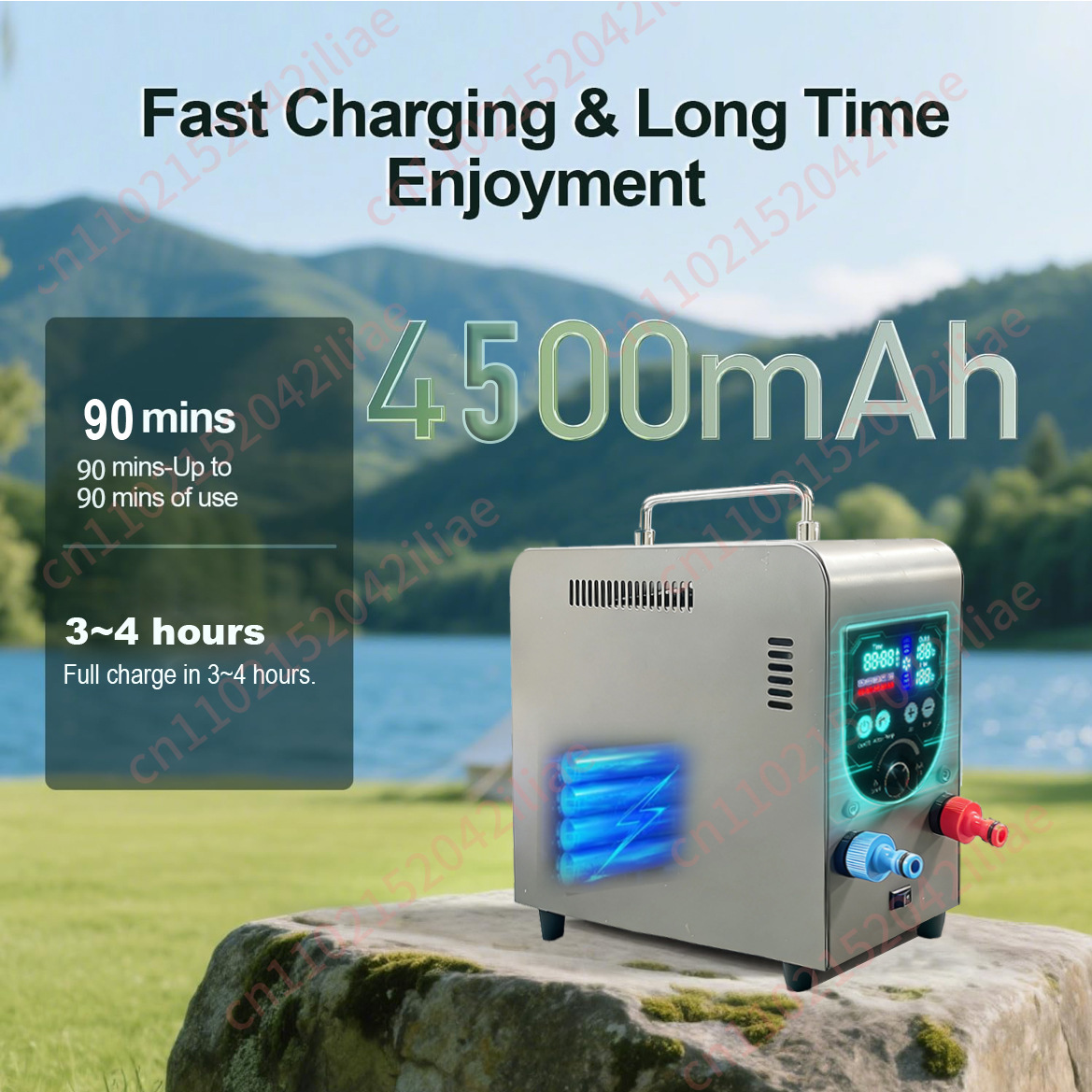 سخان ماء محمول للتخييم، دش ذكي - مراجعة Outdoor Camping Water Heater وسعره