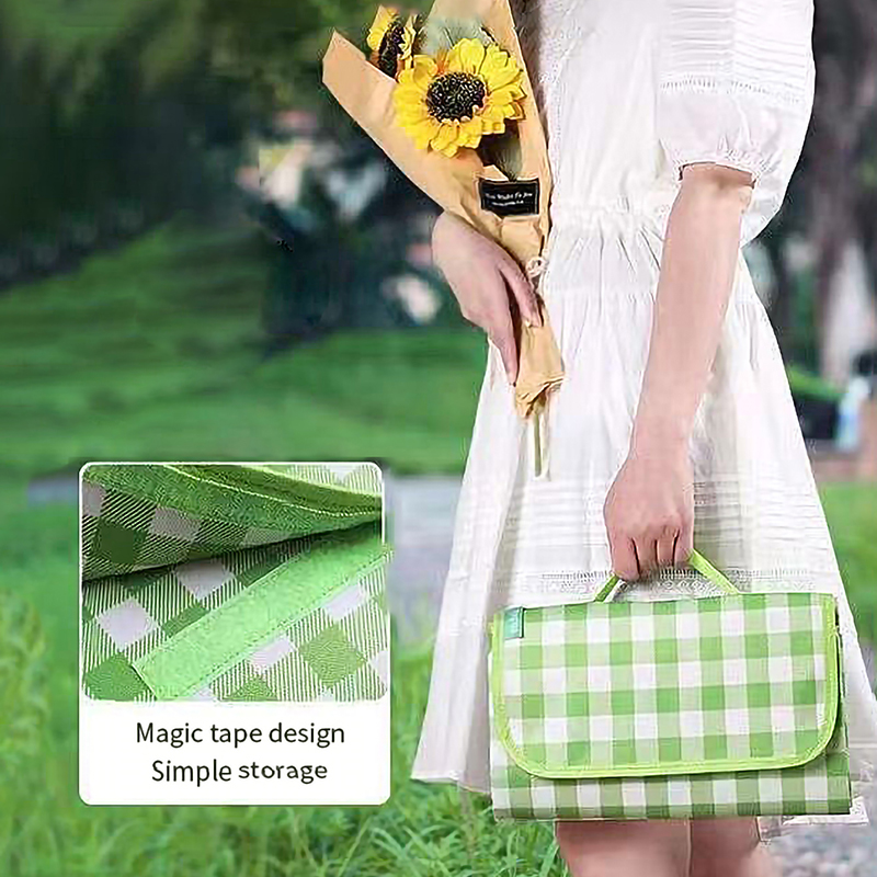 حصيرة نزهة محمولة غير منسوجة ، - مراجعة Outdoor Camping Blanket وسعره