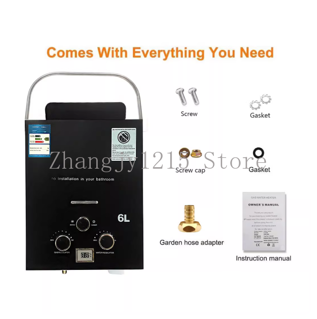 البروبان غاز البترول المسال ال - مراجعة Outdoor Camping Water Heater وسعره