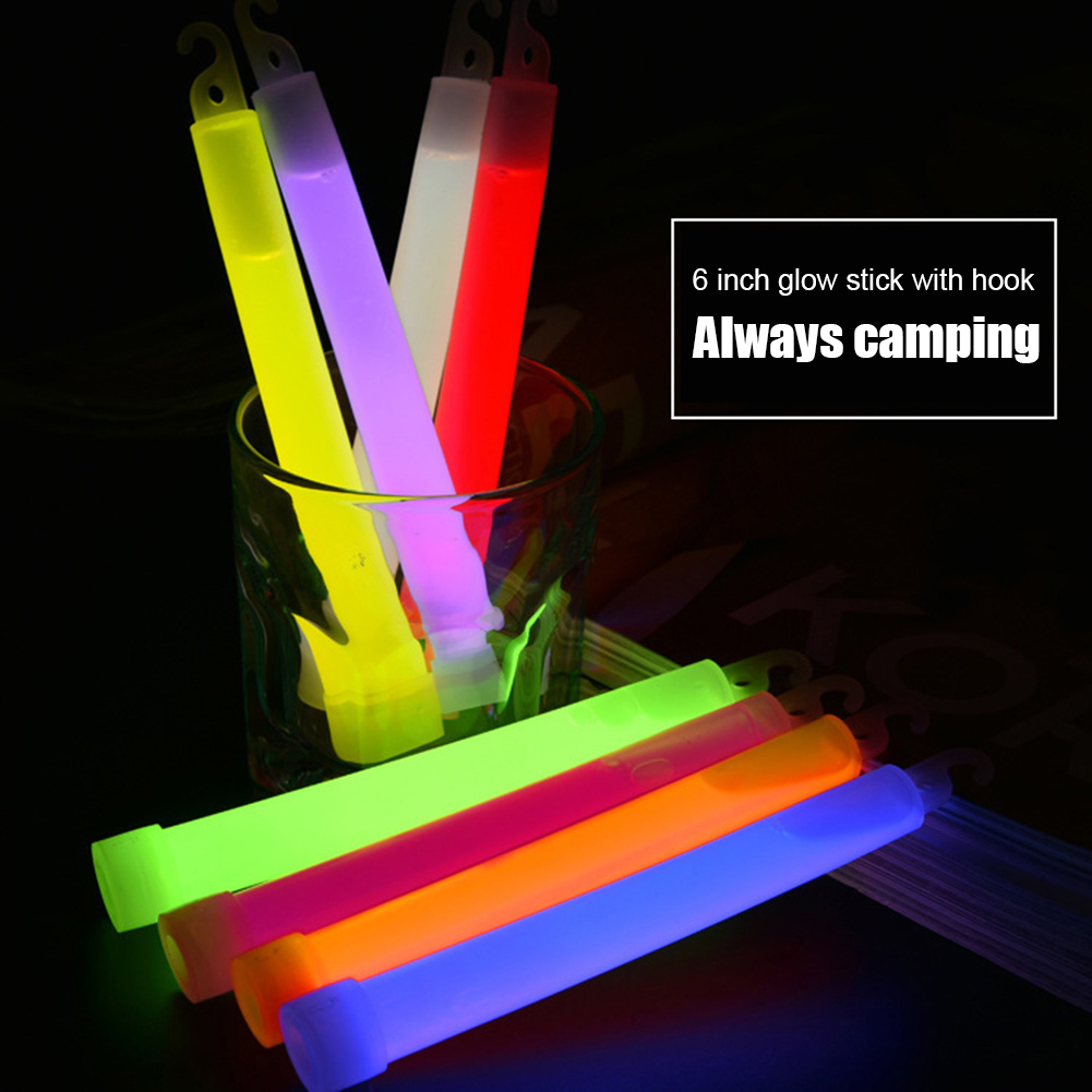 10 قطع من عصي الإضاءة المضيئة  - مراجعة Glow Sticks Survival وسعره