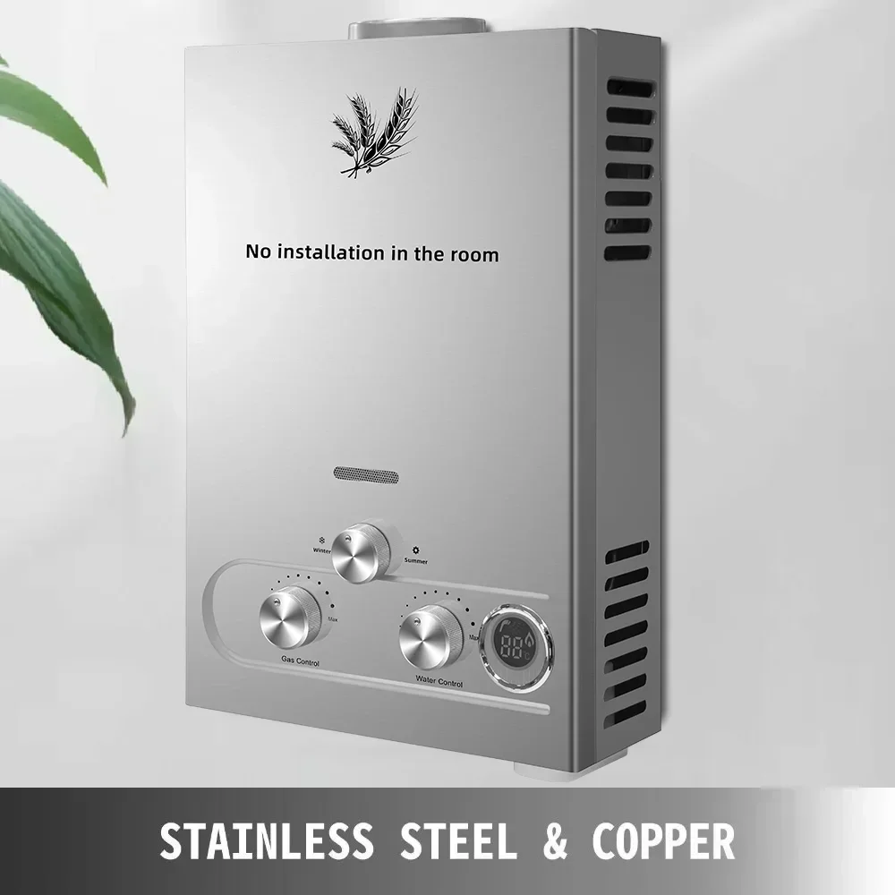 SIHAO 12L 16L 18L GPM غاز البت - مراجعة Outdoor Camping Water Heater وسعره
