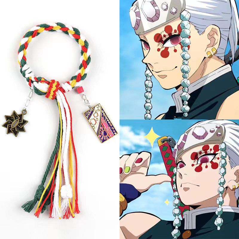 سوار قاتل الشياطين تانجيرو شين - مراجعة Paracord Bracelet وسعره