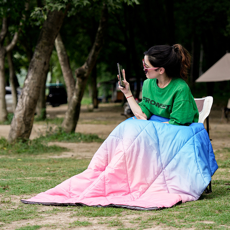 لحاف تخييم شتوي محمول متعدد ال - مراجعة Outdoor Camping Quilt وسعره