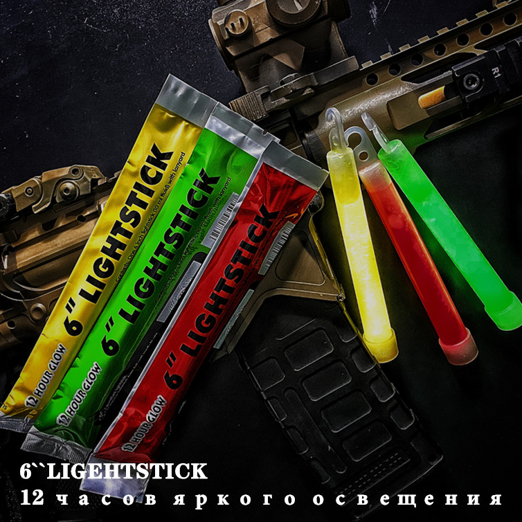 5 قطع/10 قطع عصا مضيئة تكتيكية - مراجعة Glow Sticks Survival وسعره