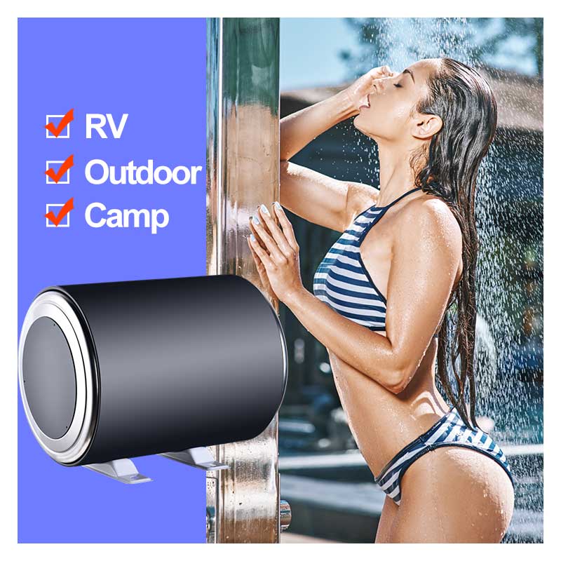 سخان مياه صغير محمول، يعمل بجه - مراجعة Outdoor Camping Water Heater وسعره