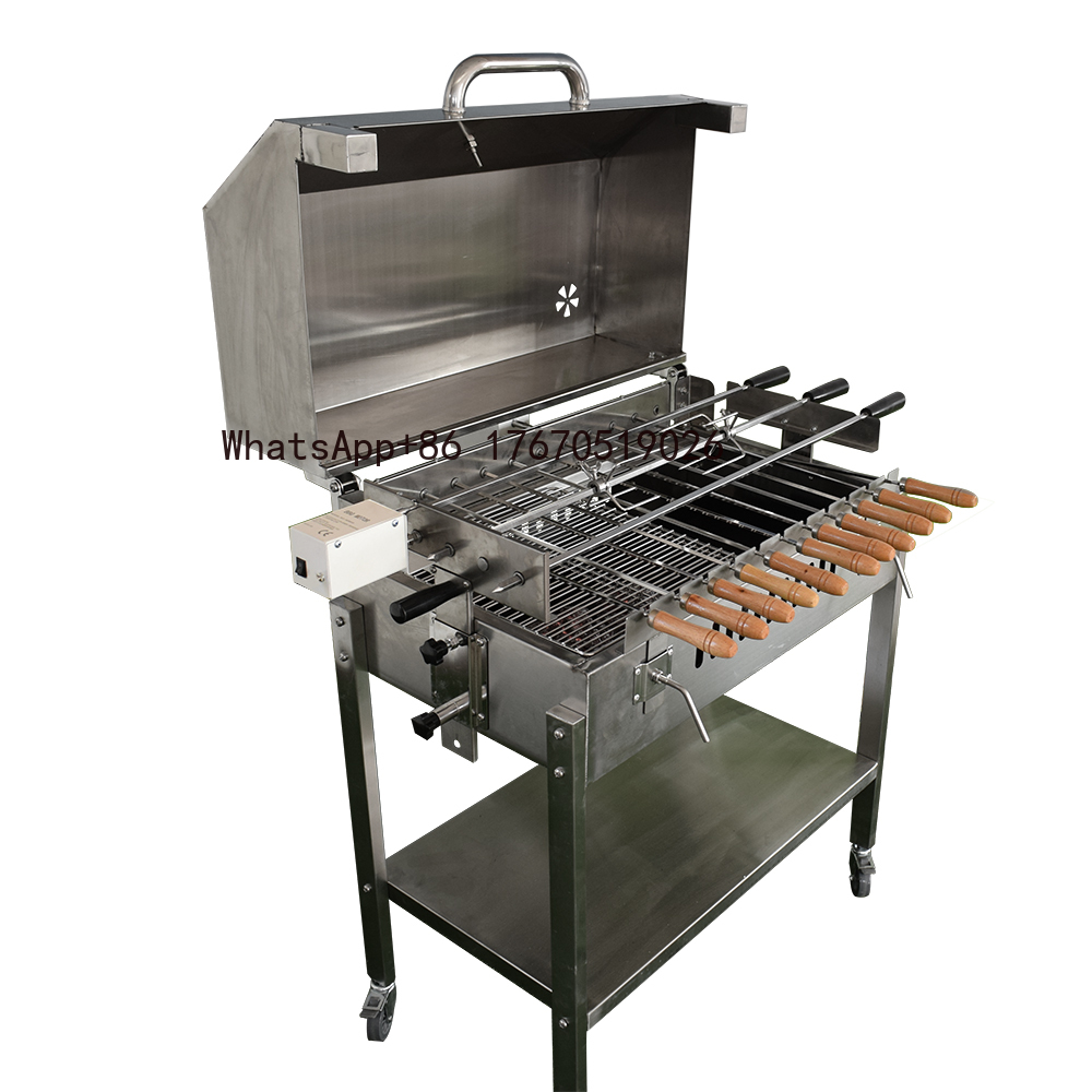 شواية فحم كبيرة حديثة للاستخدا - مراجعة Outdoor Camping Trolley وسعره