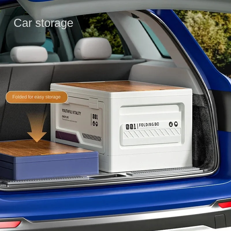 صندوق تخزين خارجي قابل للطي لل - مراجعة Outdoor Camping Folding Storage Box وسعره