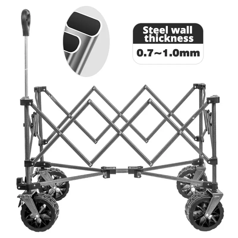 عربة تخييم MOEYE سعة 220 لتر ق - مراجعة Outdoor Camping Trolley وسعره