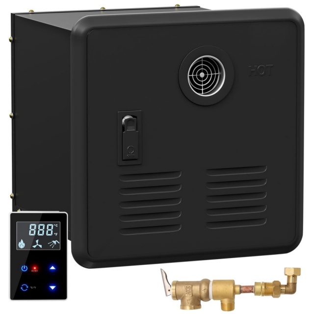 سخان مياه محمول يعمل بالغاز 12 - مراجعة Outdoor Camping Water Heater وسعره