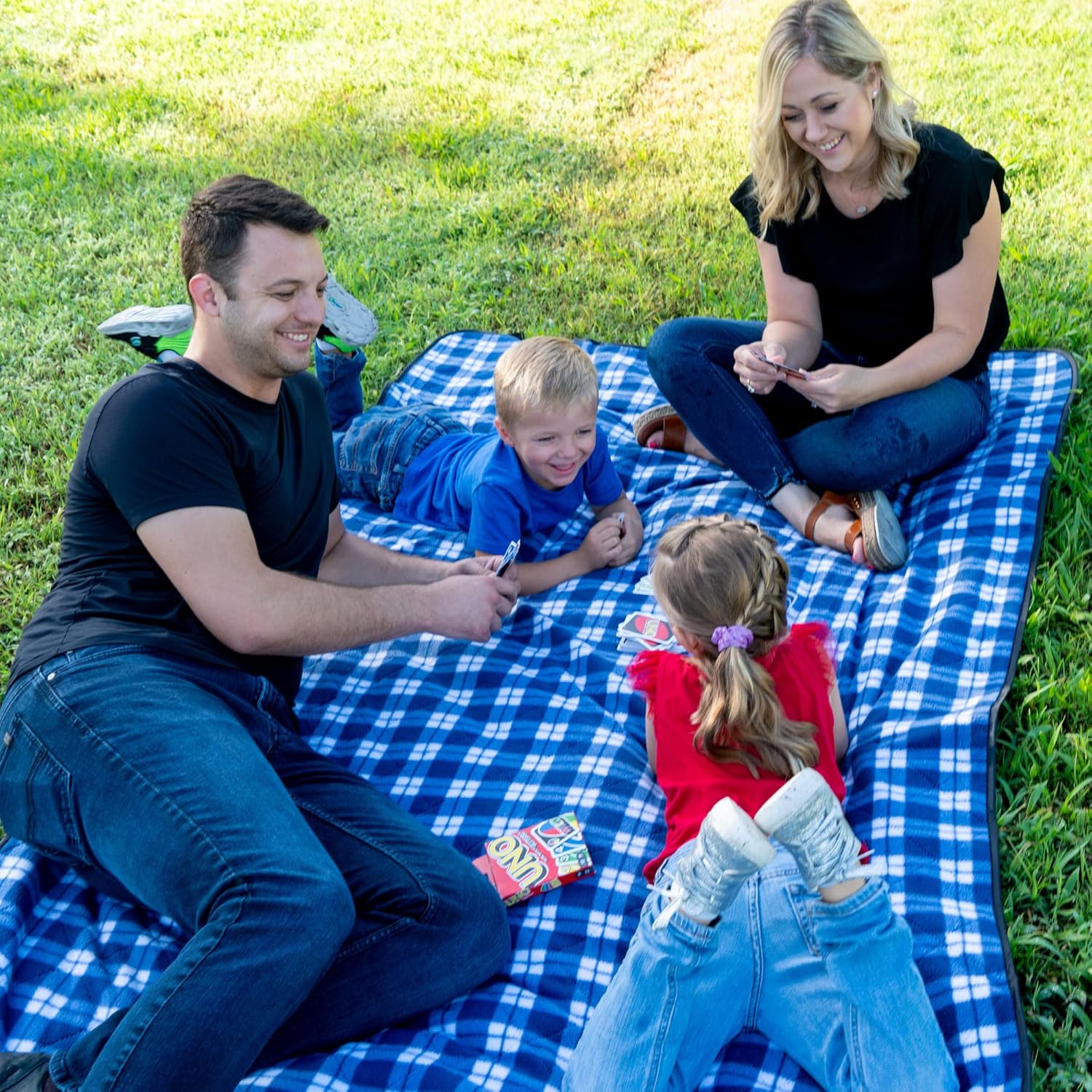 بطانية كبيرة مقاومة للماء للاس - مراجعة Outdoor Camping Blanket وسعره
