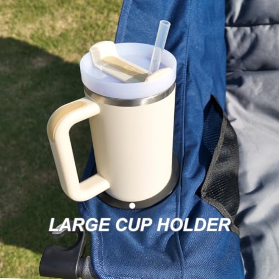 كرسي تخييم كبير الحجم للاستخدا - مراجعة Outdoor Oversized Camping Chair وسعره