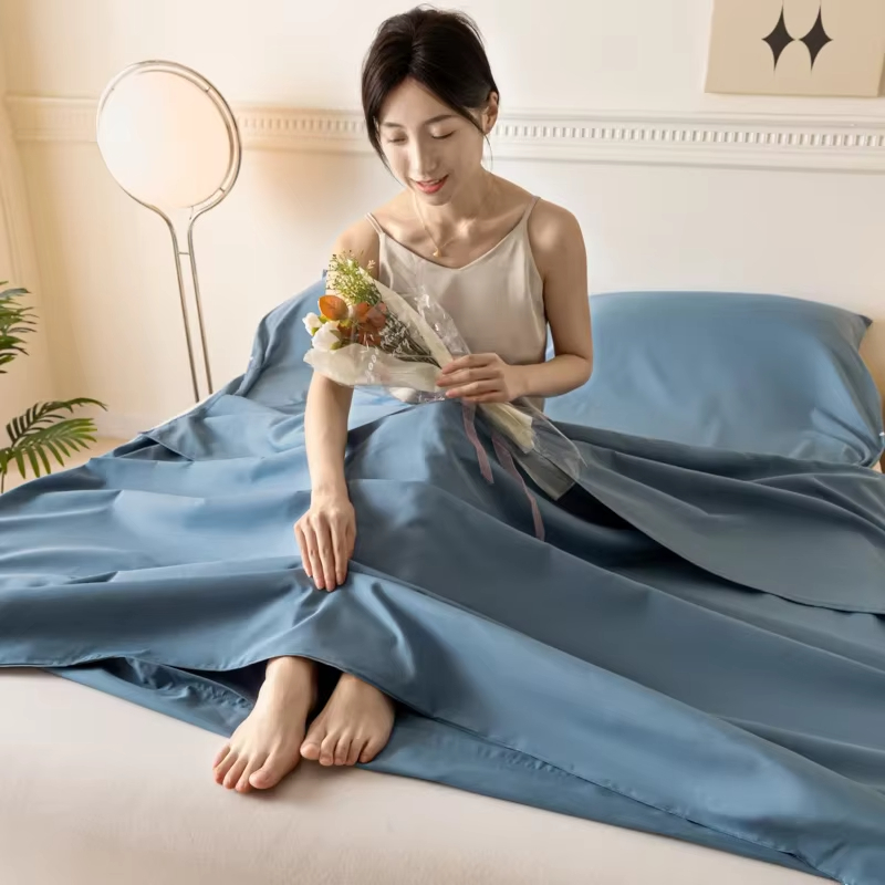 كيس نوم خفيف الوزن مع غطاء قطن - مراجعة Outdoor Camping Outfit وسعره