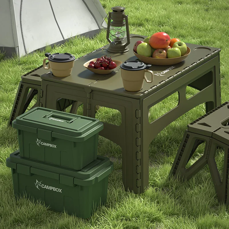 طاولة تخييم بلاستيكية ممتدة قا - مراجعة Outdoor Camping Exhibition وسعره