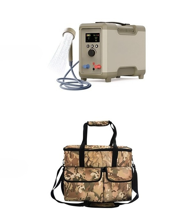 دش خارجي التخييم سخان المياه ا - مراجعة Outdoor Camping Water Heater وسعره