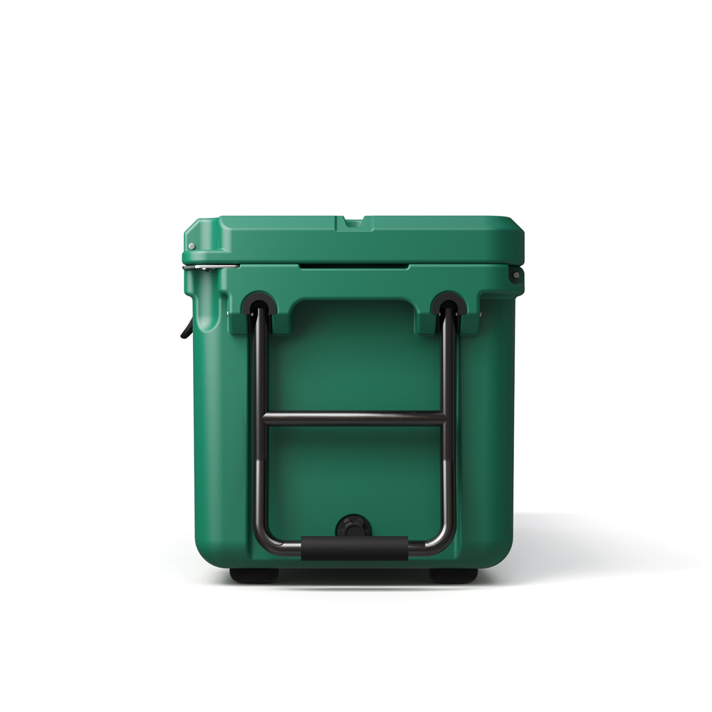 صندوق تبريد بلاستيكي معزول بعج - مراجعة Outdoor Camping Trolley وسعره
