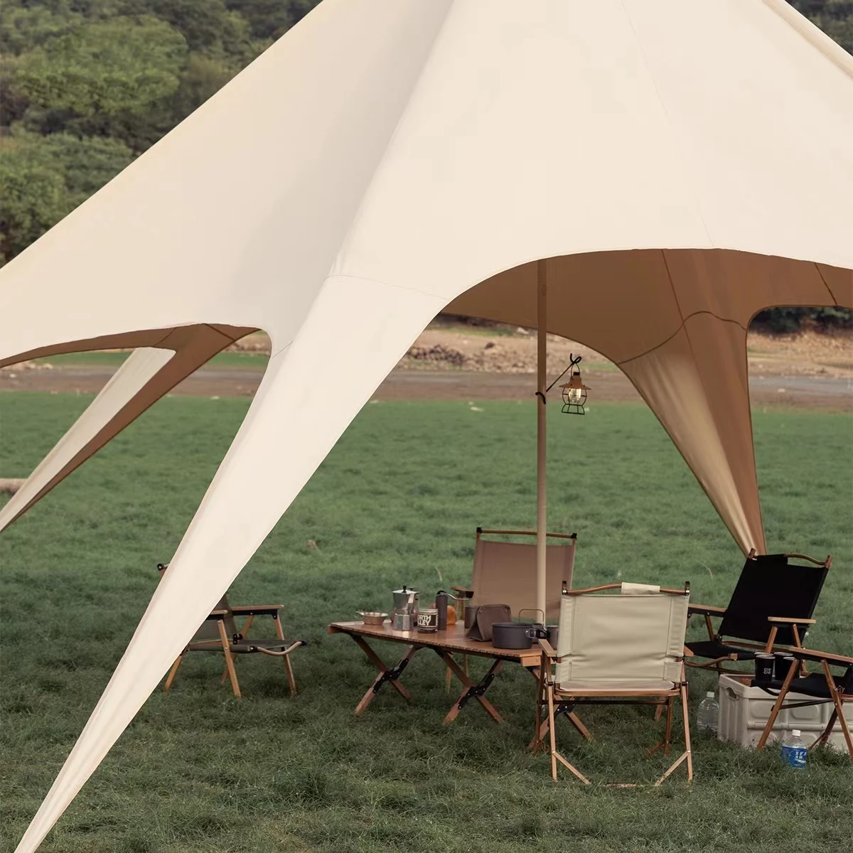 المنبثقة 10x10 خيمة المظلة في  - مراجعة Outdoor Camping Exhibition وسعره