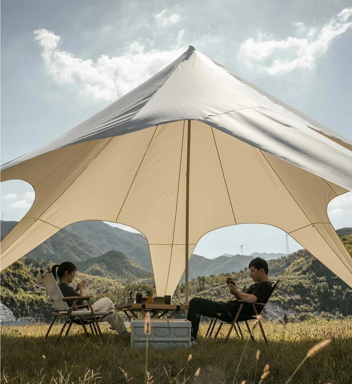 المنبثقة 10x10 خيمة المظلة في  - مراجعة Outdoor Camping Exhibition وسعره