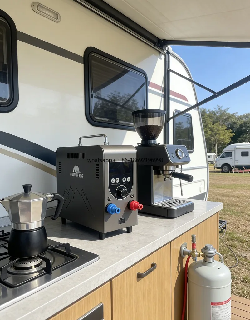 2026-سخان مياه غازي محمول ذكي  - مراجعة Outdoor Camping Water Heater وسعره