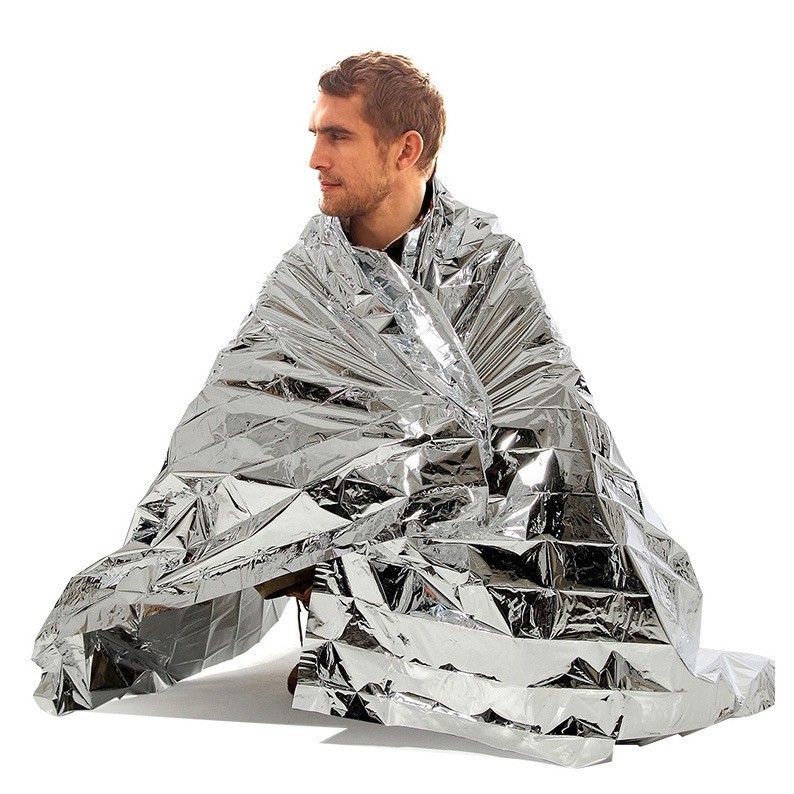 4 قطعة الطوارئ مايلر بطانية حر - مراجعة Outdoor Camping Blanket وسعره