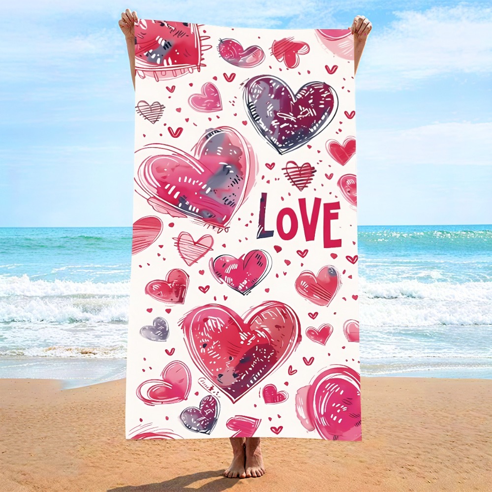 منشفة حمام بتصميم رمز القلب مق - مراجعة Outdoor Camping Blanket وسعره