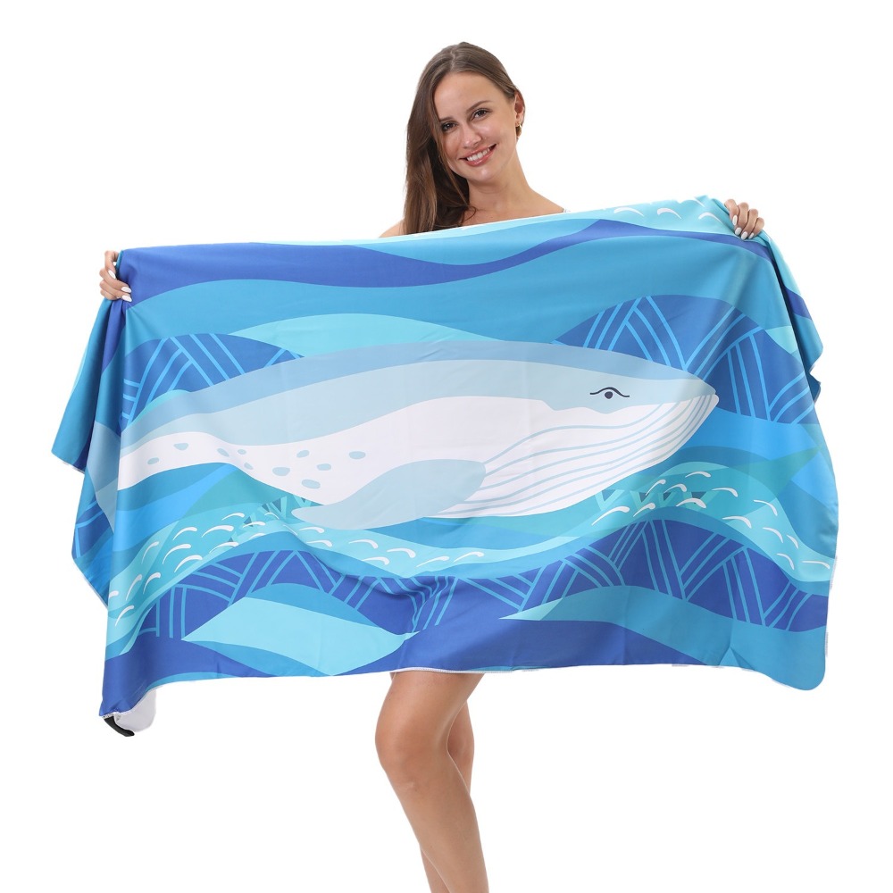 منشفة حمام من الألياف الدقيقة  - مراجعة Outdoor Camping Blanket وسعره
