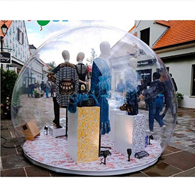 نفخ فقاعة خيمة تشبه بيت الإسكي - مراجعة Outdoor Camping Exhibition وسعره