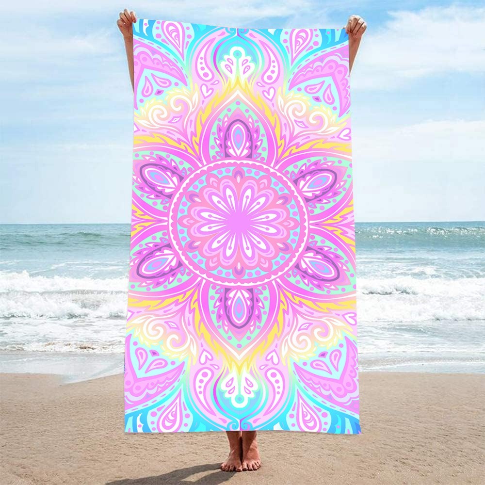 منشفة شاطئ بنمط غامض 80×160 سم - مراجعة Outdoor Camping Blanket وسعره