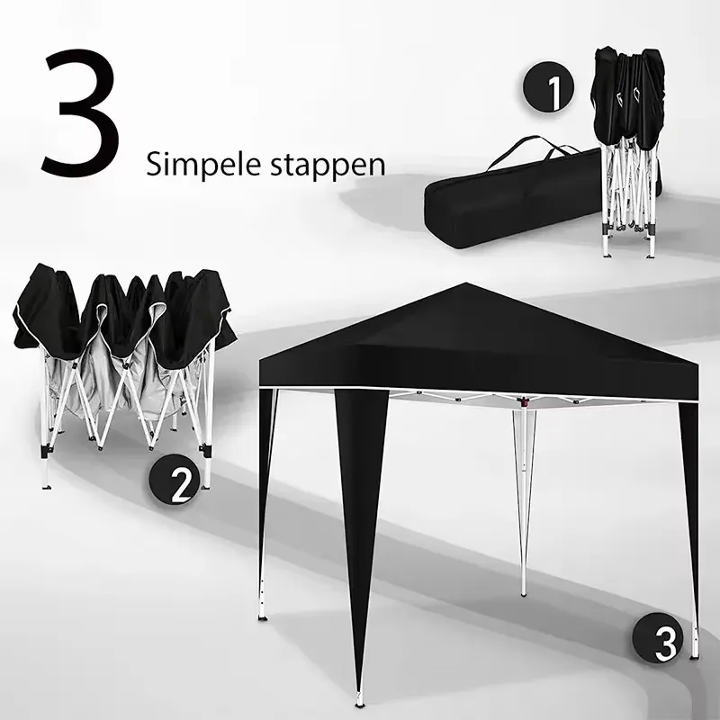 خيمة قابلة للطي مقاس 300x300x2 - مراجعة Outdoor Camping Exhibition وسعره
