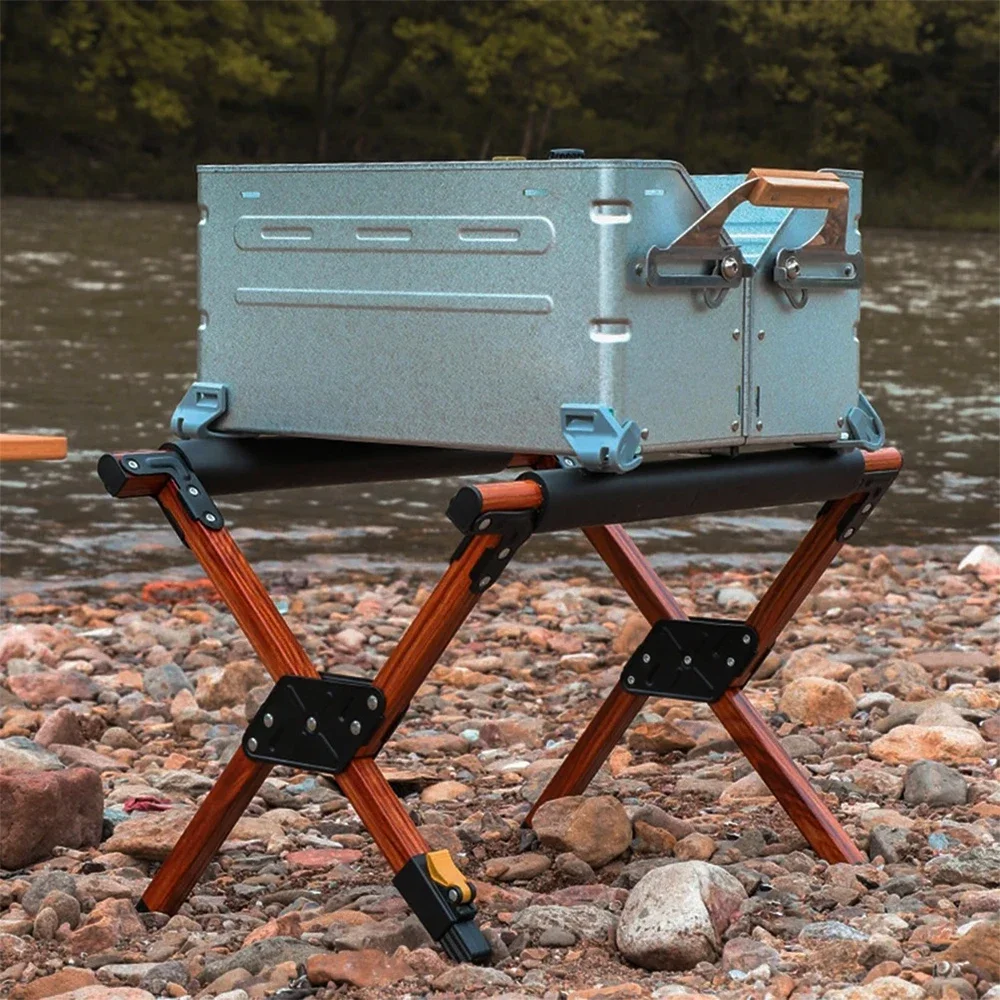 في الهواء الطلق التخييم للطي ا - مراجعة Outdoor Camping Folding Storage Box وسعره